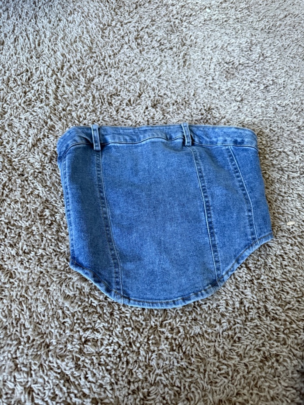princess polly denim jean top